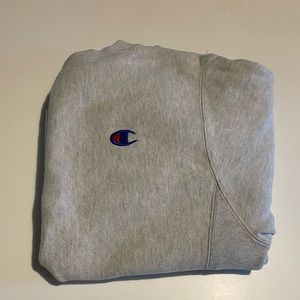 Grey Champion Crew Neck Sweatshirt. Size XS